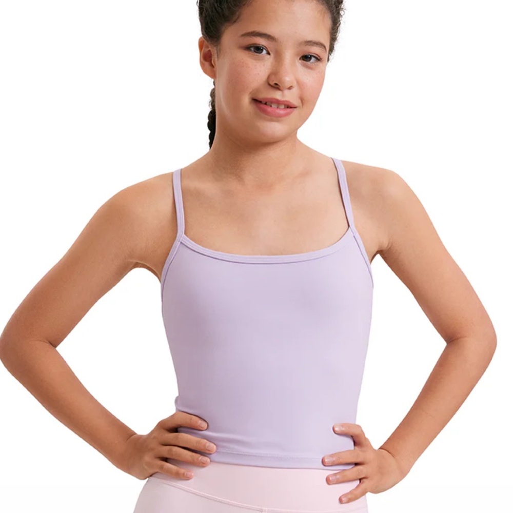 CRZ YOGA kids Tank Top Trio - White, Black, Lavender